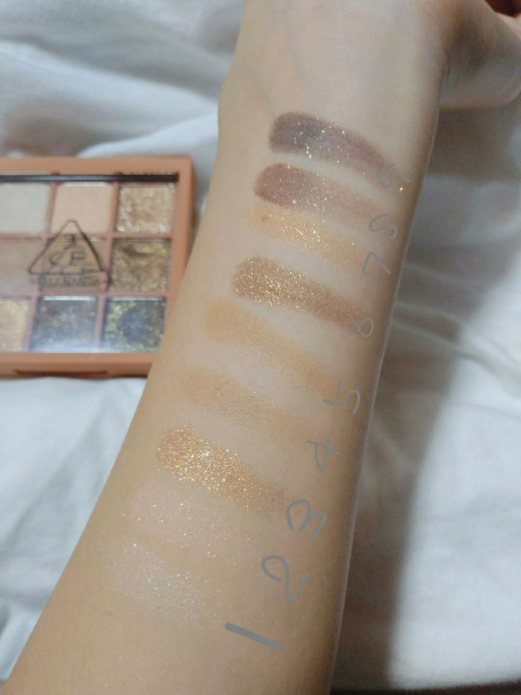 3CE マルチアイカラーパレット/3CE/アイシャドウパレットを使ったクチコミ（3枚目）