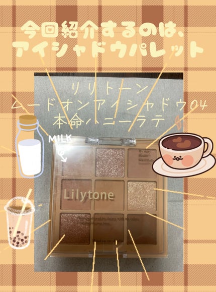 ムードオンアイシャドウ/Lilytone/アイシャドウパレットを使ったクチコミ(1枚目)