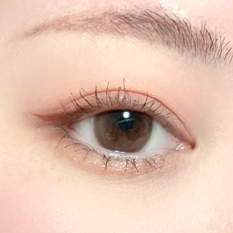 ハンオールブロウカラ/rom&nd/眉マスカラを使ったクチコミ（2枚目）