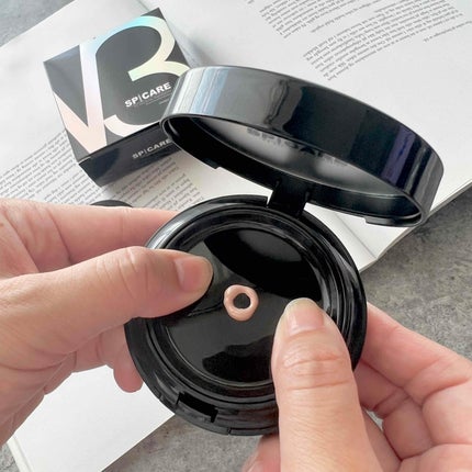 V3 エキサイティングファンデーション/SPICARE/クッションファンデーションを使ったクチコミ(2枚目)