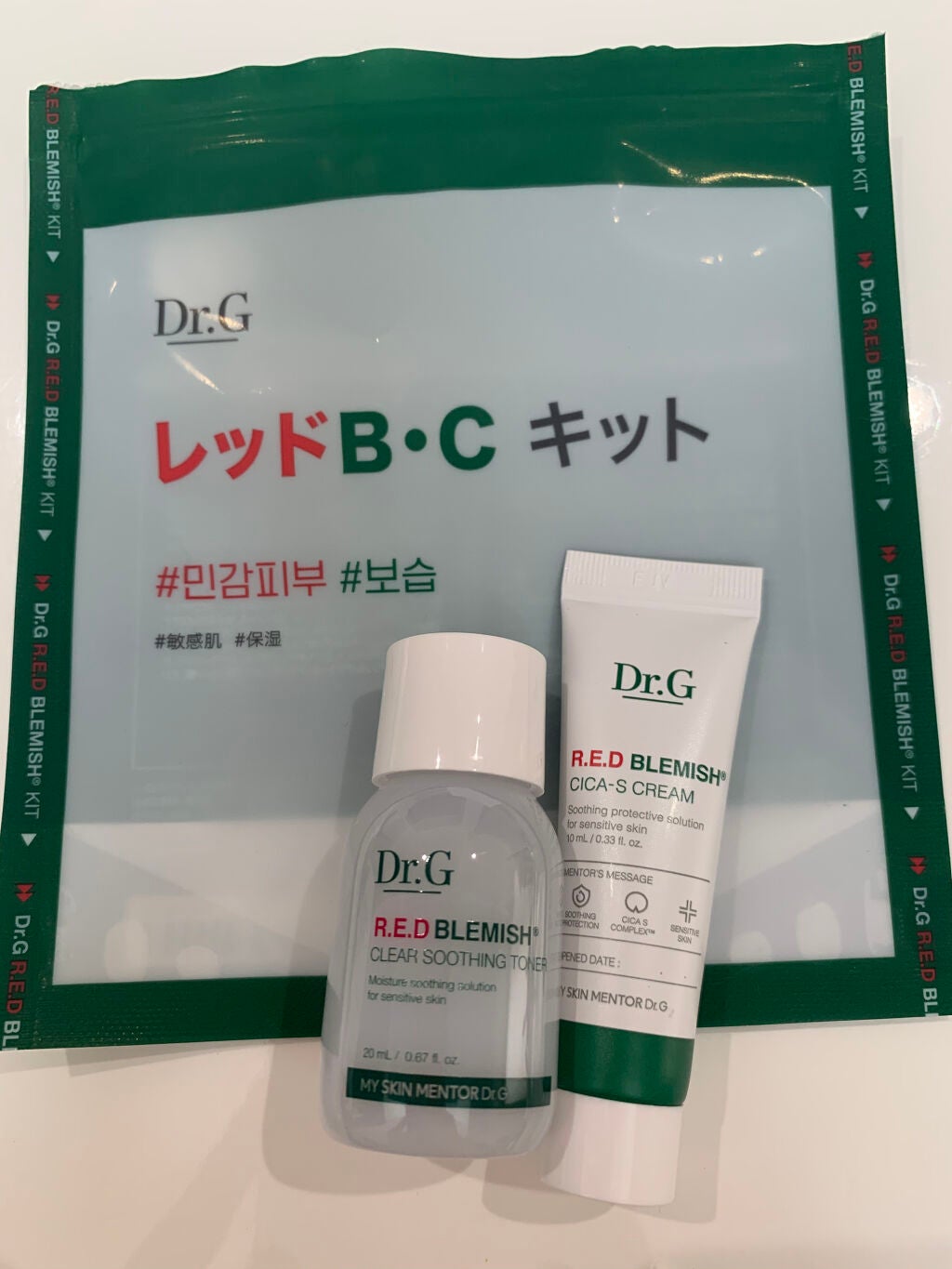 レッドブレミッシュ クリアスージングトナー/Dr.G/化粧水を使ったクチコミ(1枚目)