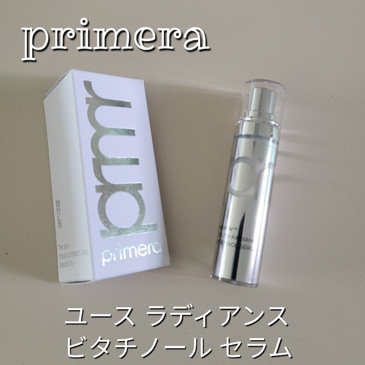ユース ラディアンス ビタチノール セラム/primera/美容液を使ったクチコミ(1枚目)
