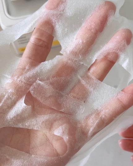 キューブマスク パンテノール/ネイチャーリパブリック/シートマスク・パックを使ったクチコミ(4枚目)