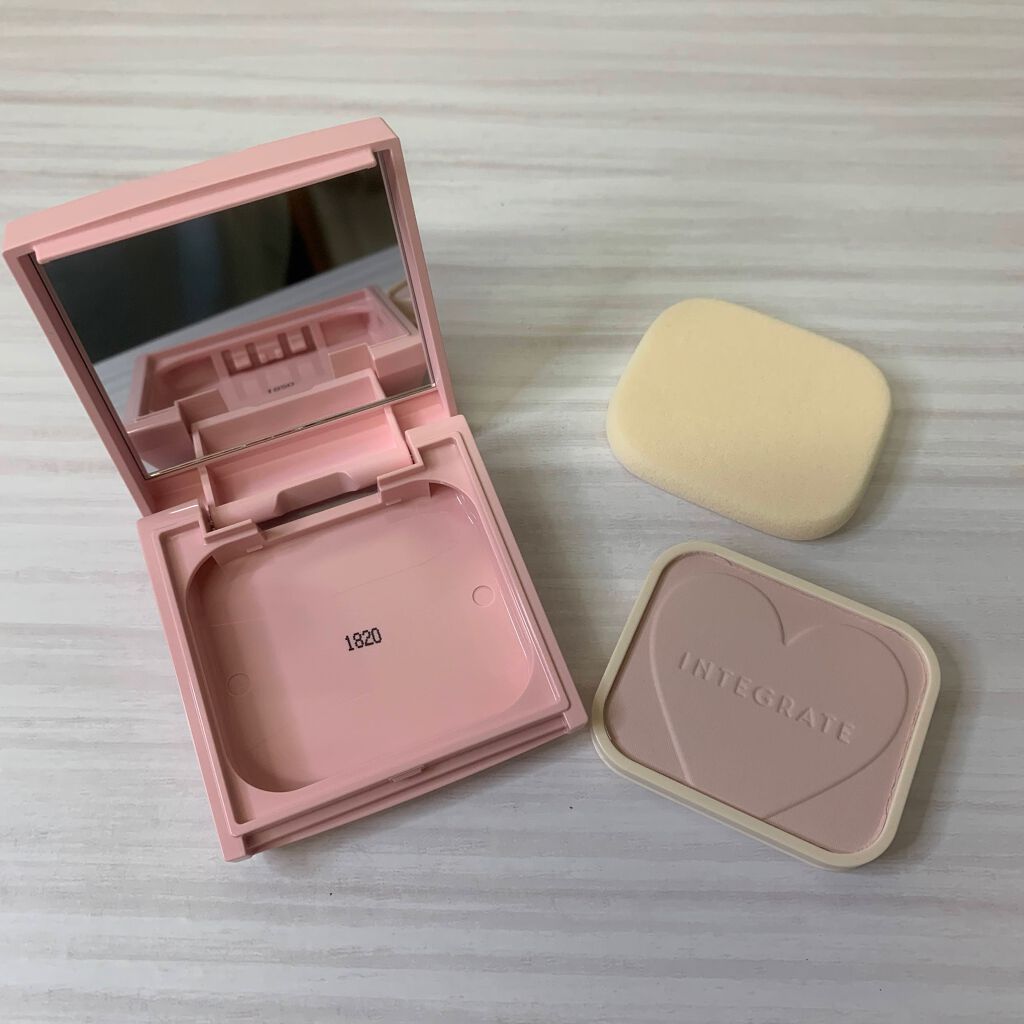 すっぴんメイカー　CCパウダー/インテグレート/プレストパウダーを使ったクチコミ（3枚目）