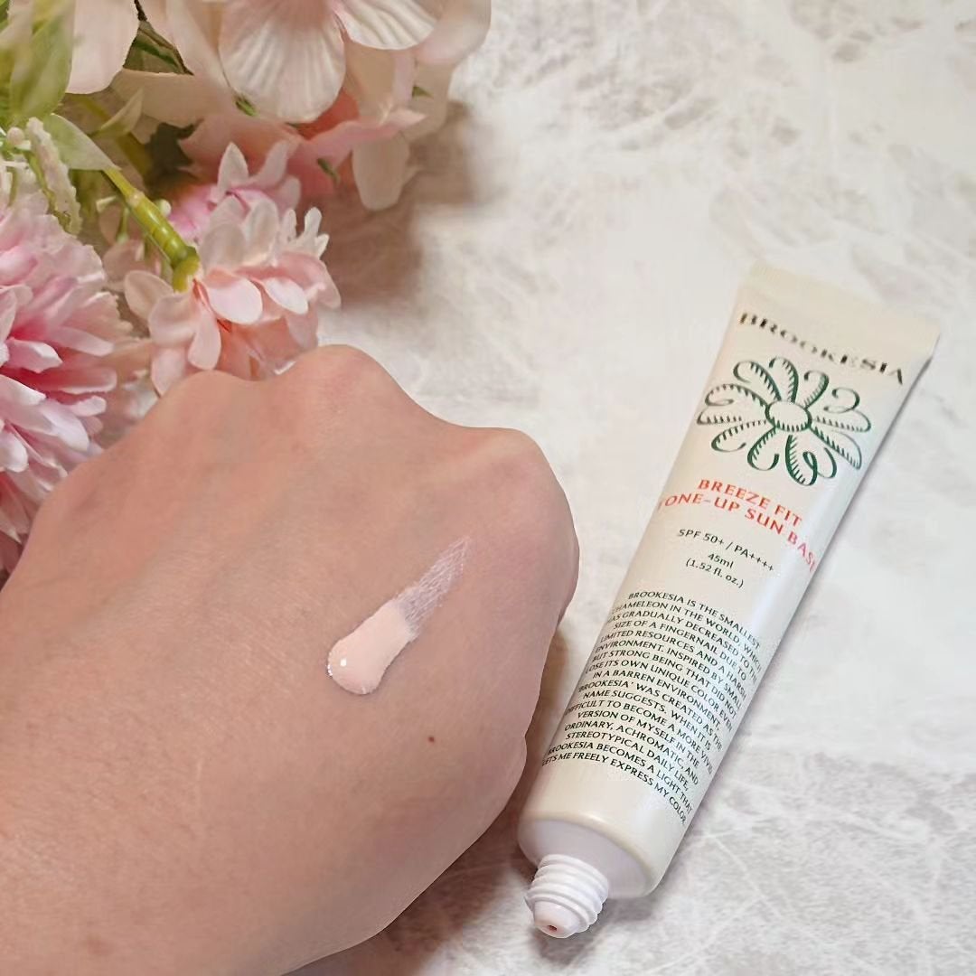 ブリーズフィット トーンアップ サンベース/BROOKESIA/日焼け止めクリームを使ったクチコミ(3枚目)