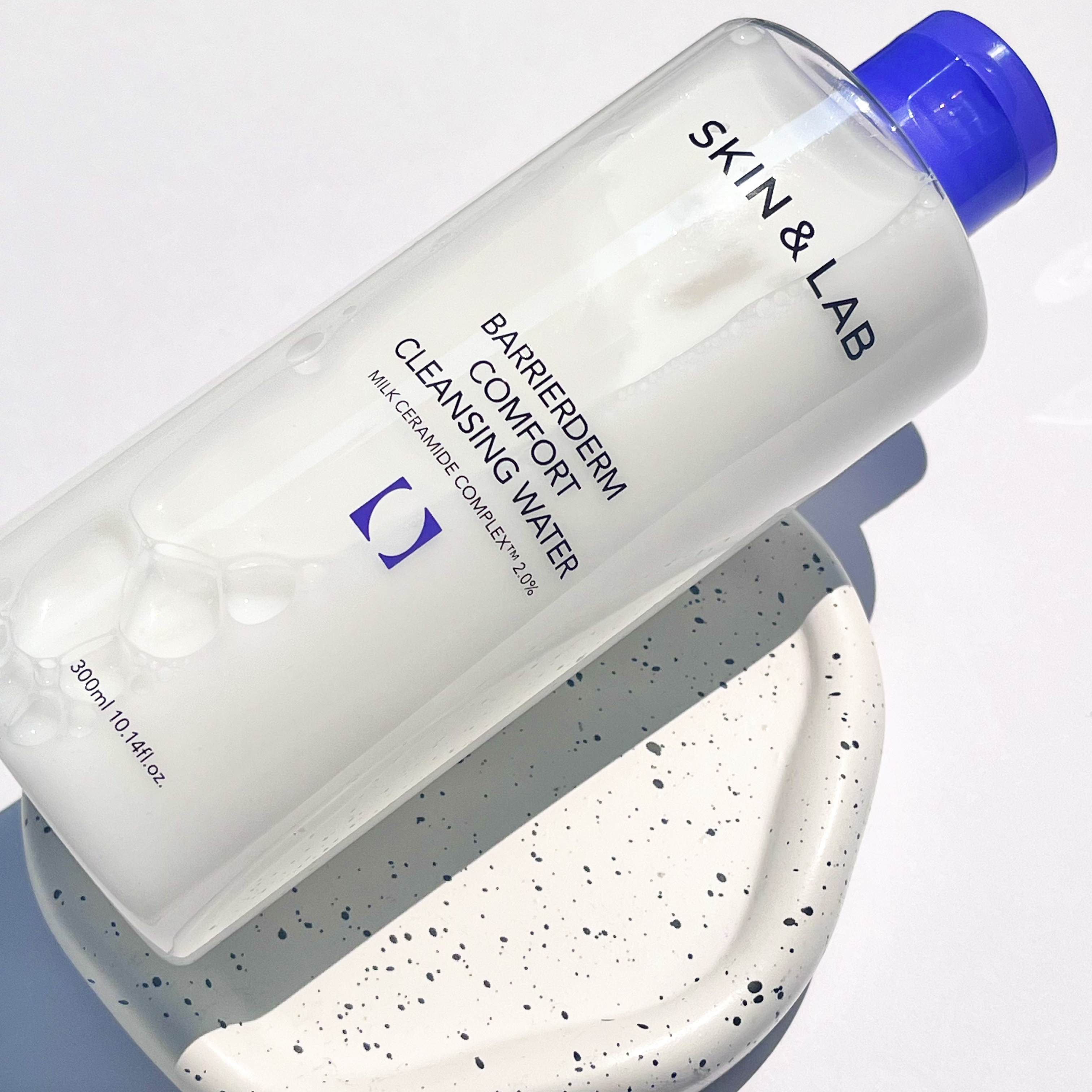 バリアダームクレンジングウォーター/SKIN&LAB/クレンジングウォーターを使ったクチコミ（2枚目）