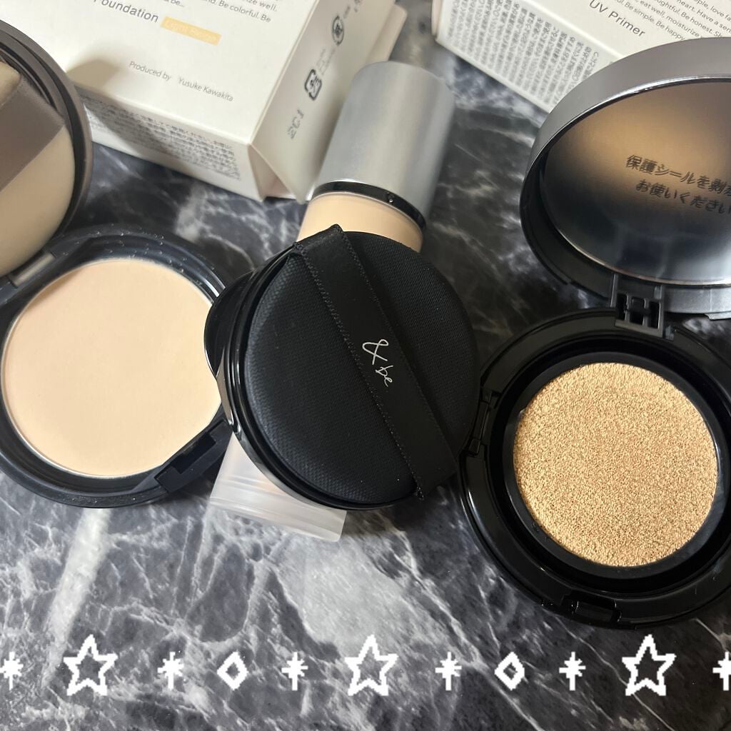 プレストクリアパウダー/&be/プレストパウダーを使ったクチコミ(2枚目)