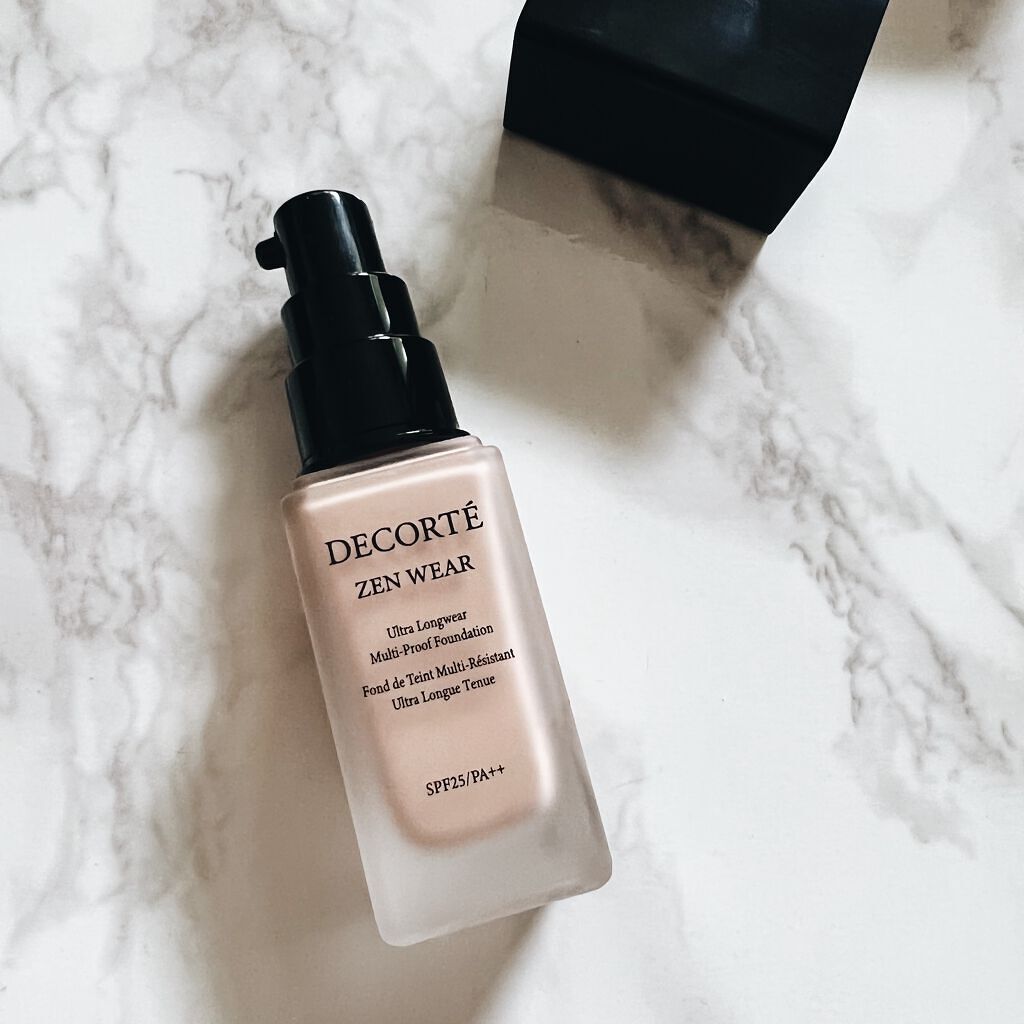 ゼン ウェア フルイド/DECORTÉ/リキッドファンデーションを使ったクチコミ（2枚目）