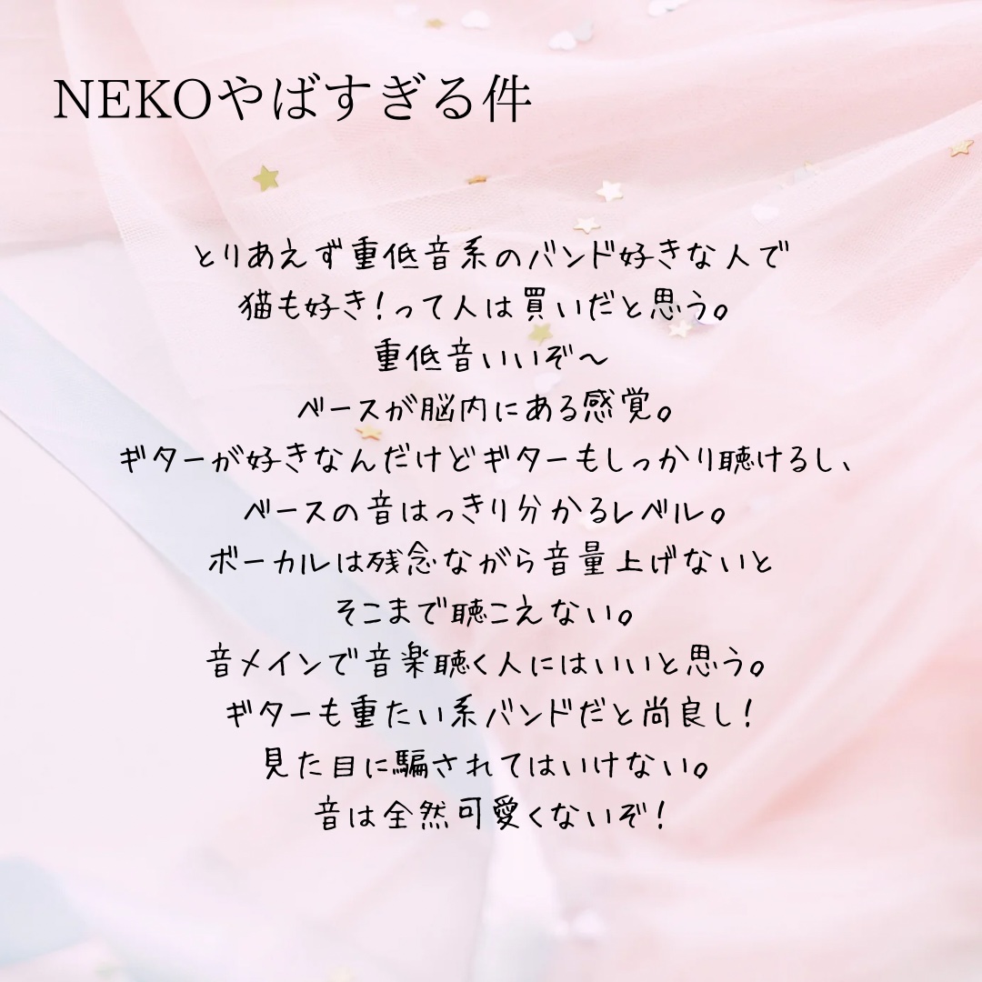 NEKO/RADIUS/その他を使ったクチコミ（2枚目）