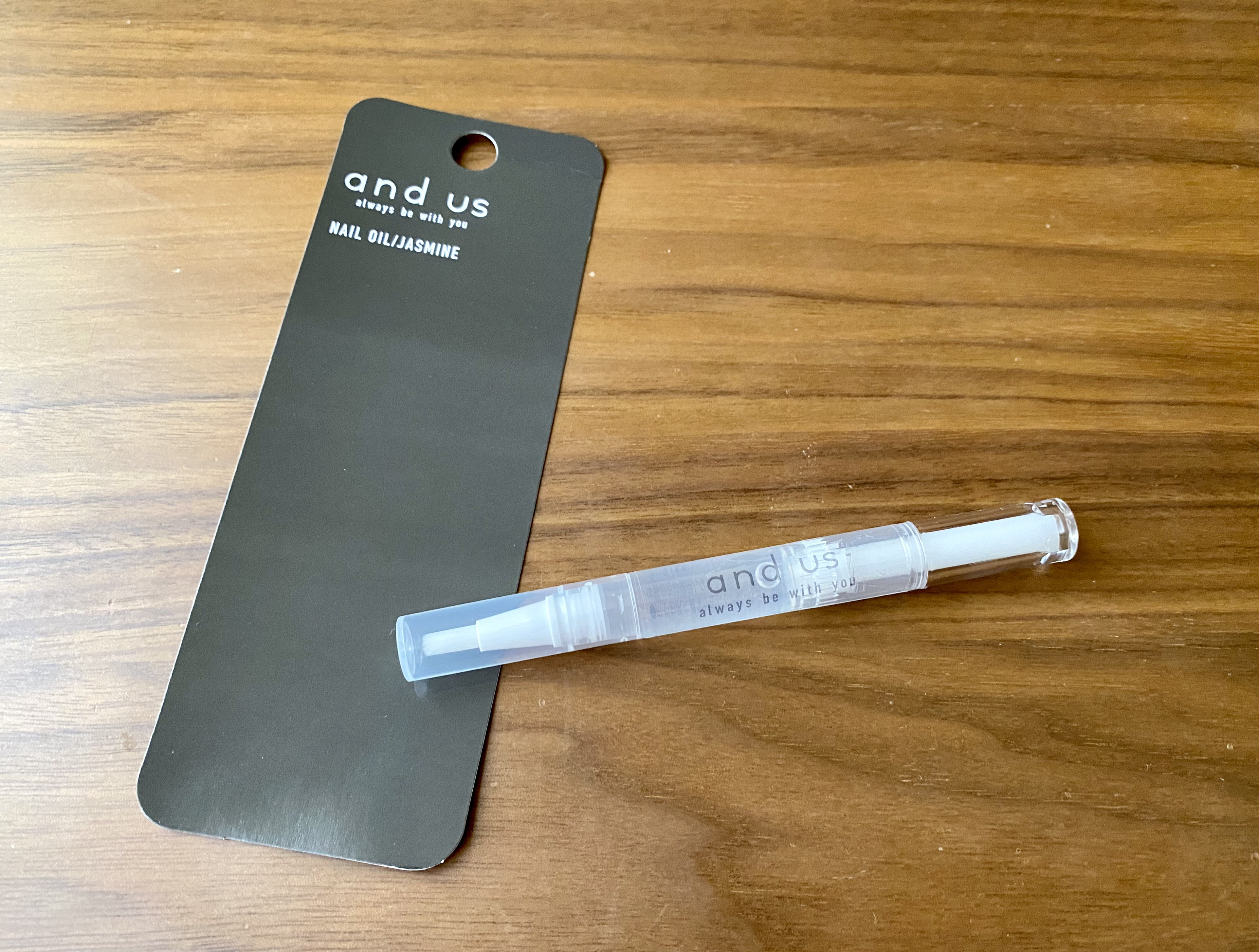 NAIL OIL/and U/ネイルオイル・トリートメントを使ったクチコミ（1枚目）