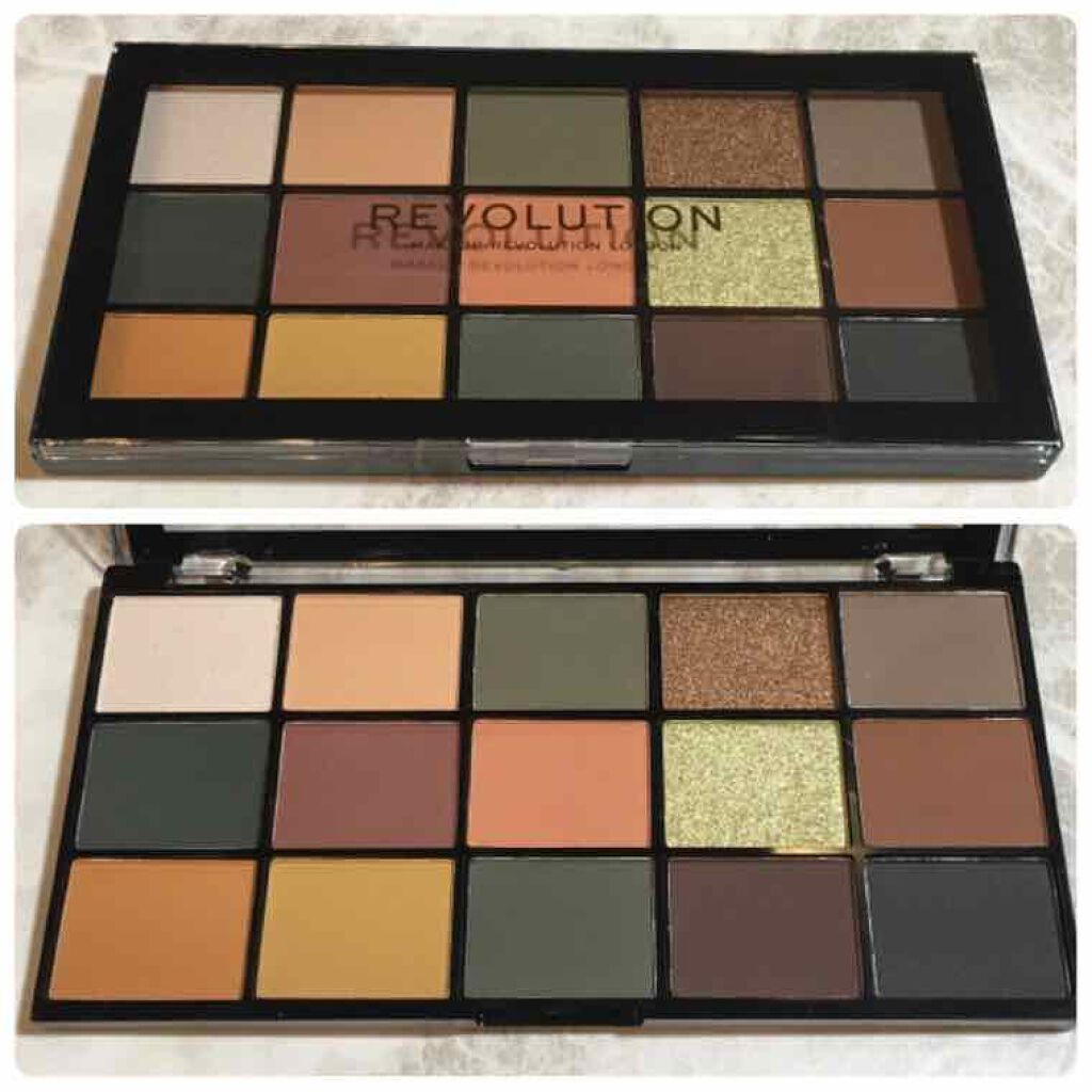 Revolution Reloaded/MAKEUP REVOLUTION/アイシャドウパレットを使ったクチコミ（3枚目）