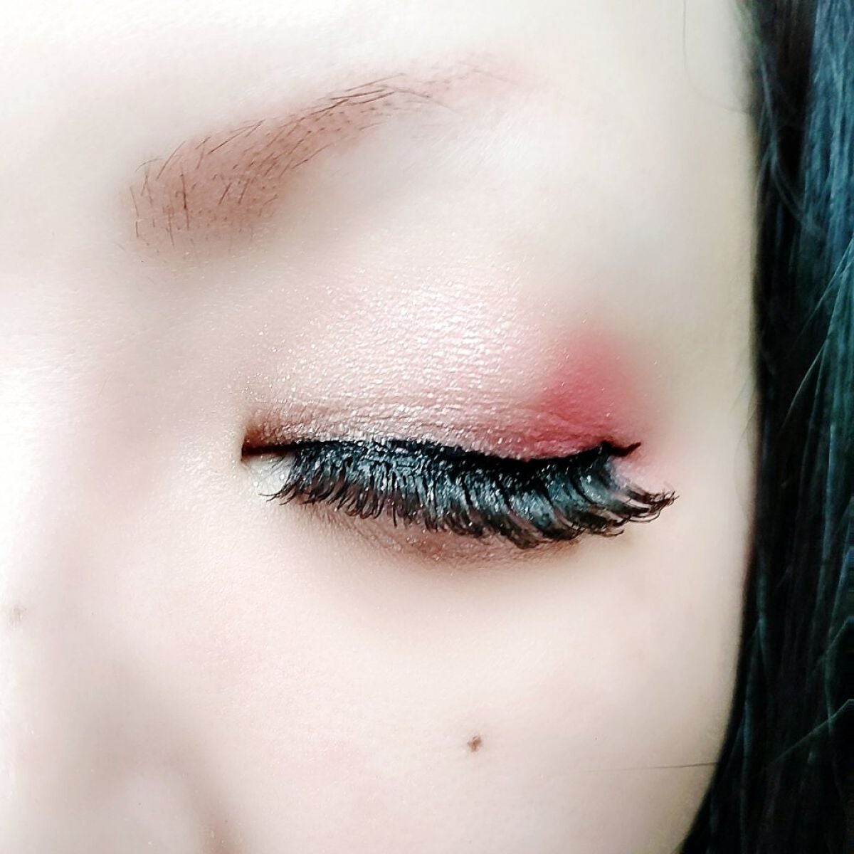 9色 マットグリッターアイシャドウパレット/MINSHZEE/アイシャドウパレットを使ったクチコミ(4枚目)