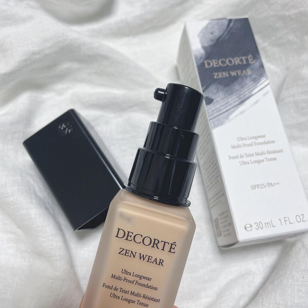 ゼン ウェア フルイド/DECORTÉ/リキッドファンデーションを使ったクチコミ(2枚目)