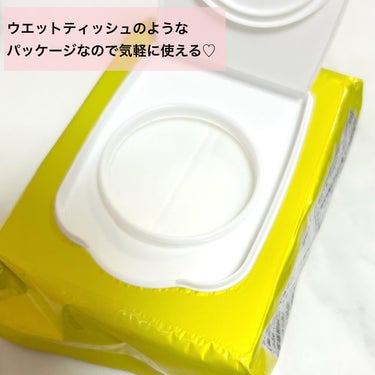 ふくだけ洗顔水シート 50枚（163mL)/ラクイック/化粧水を使ったクチコミ（3枚目）