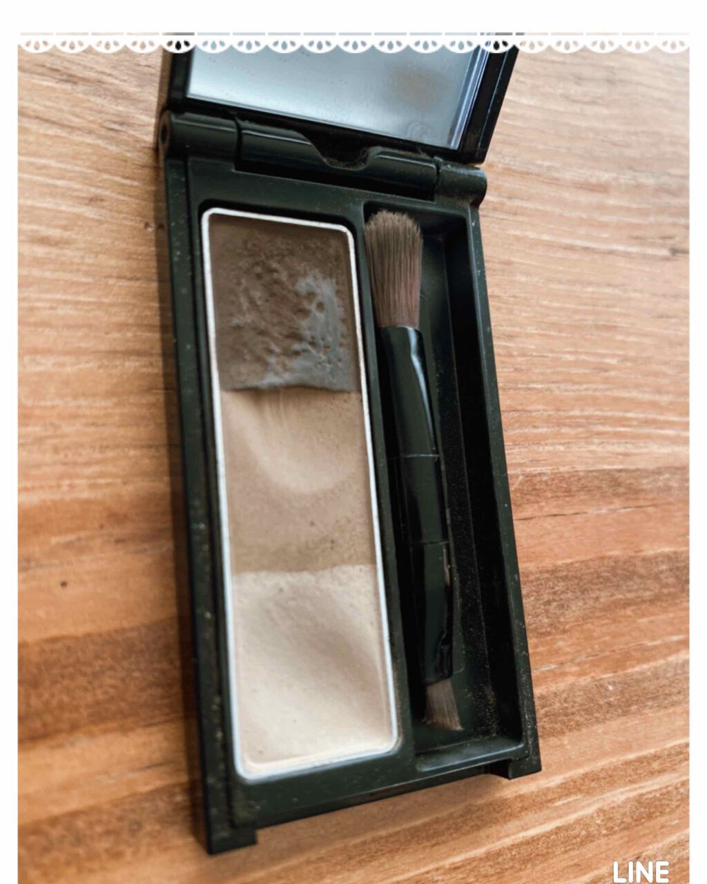 ケイト デザイニングアイブロウ3D/KATE/パウダーアイブロウを使ったクチコミ(3枚目)