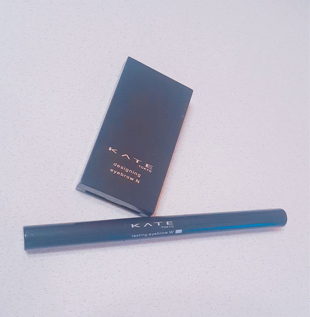 ラスティングデザインアイブロウW N(FL）/KATE/パウダーアイブロウを使ったクチコミ（1枚目）