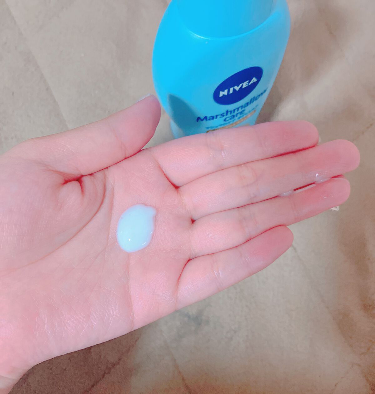 マシュマロケアボディミルク ヒーリングシトラスの香り/ニベア/ボディミルクを使ったクチコミ（3枚目）