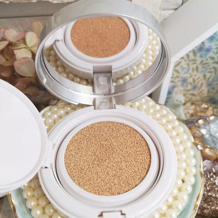 リンクルホワイトクッションファンデーション/コラリッチ/クッションファンデーションを使ったクチコミ(3枚目)