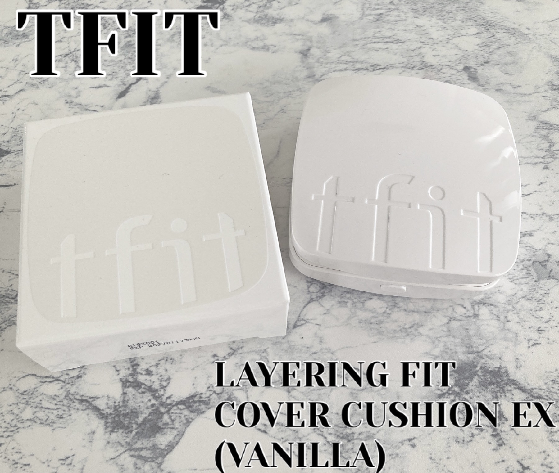 レイヤリングフィットカバークッションEX/TFIT/クッションファンデーションを使ったクチコミ（1枚目）