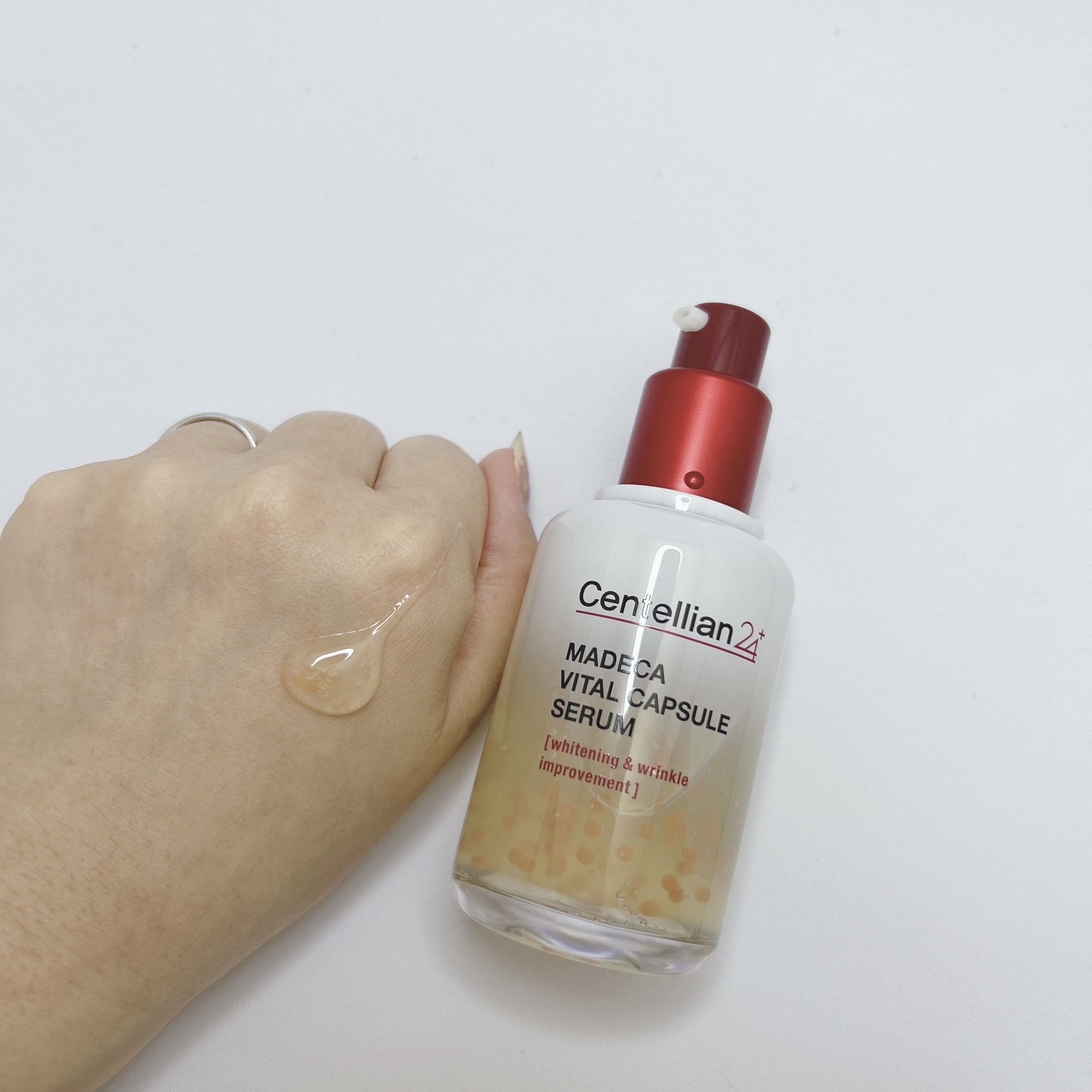 マデカバイタルカプセルセラム/センテリアン24/美容液を使ったクチコミ（2枚目）