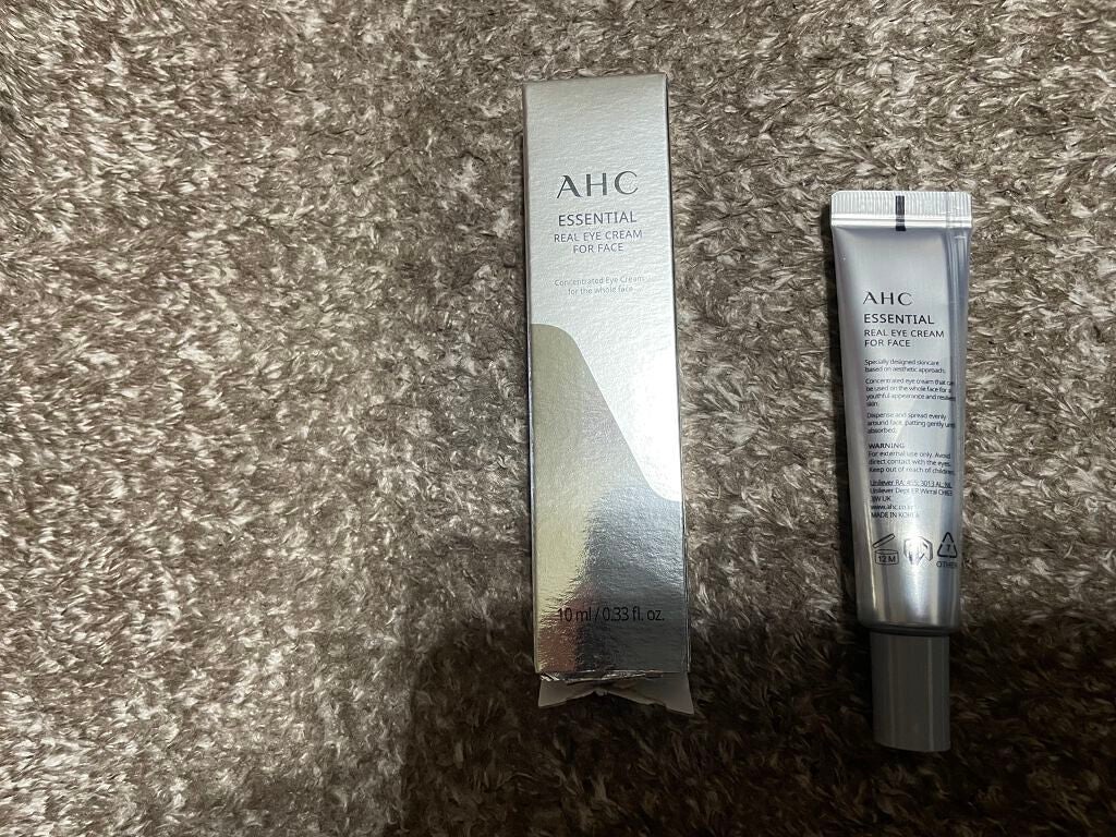 AHC ユース ラスティング リアル アイ クリーム フォー フェイス/AHC/アイケア・アイクリームを使ったクチコミ(1枚目)