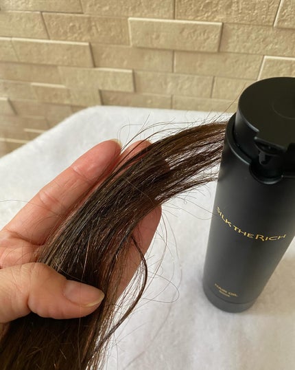 ザ・リッチ ヘアオイルMNM/SILK THE RICH/ヘアオイルを使ったクチコミ(4枚目)