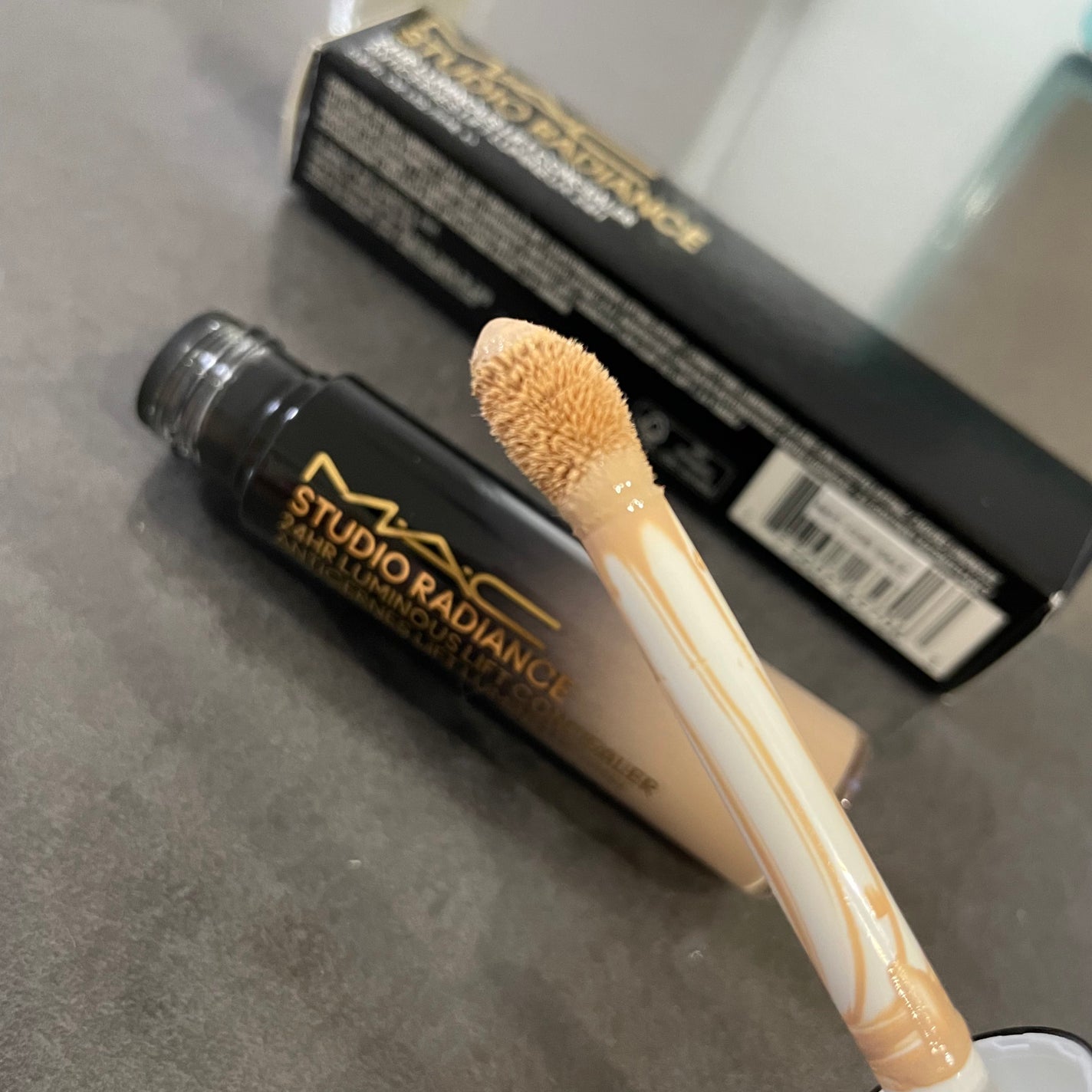 #270S ミニ ラウンド スラント ブラシ/M・A・C/メイクブラシを使ったクチコミ(3枚目)