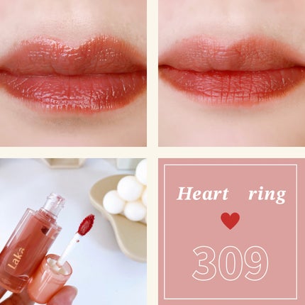 ジェリーイングヌードグロス/Laka/リップグロスを使ったクチコミ(5枚目)