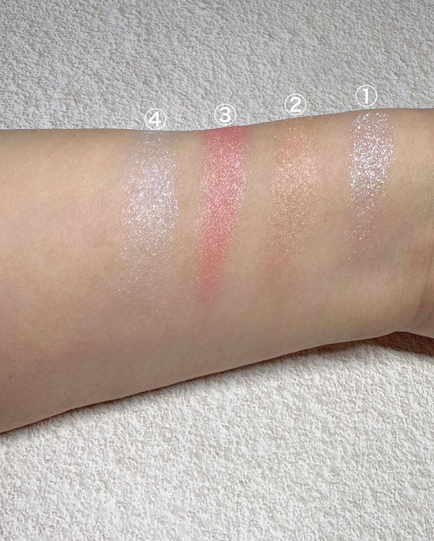 ディオール バックステージ フェイス グロウ パレット/Dior/ハイライトを使ったクチコミ(4枚目)