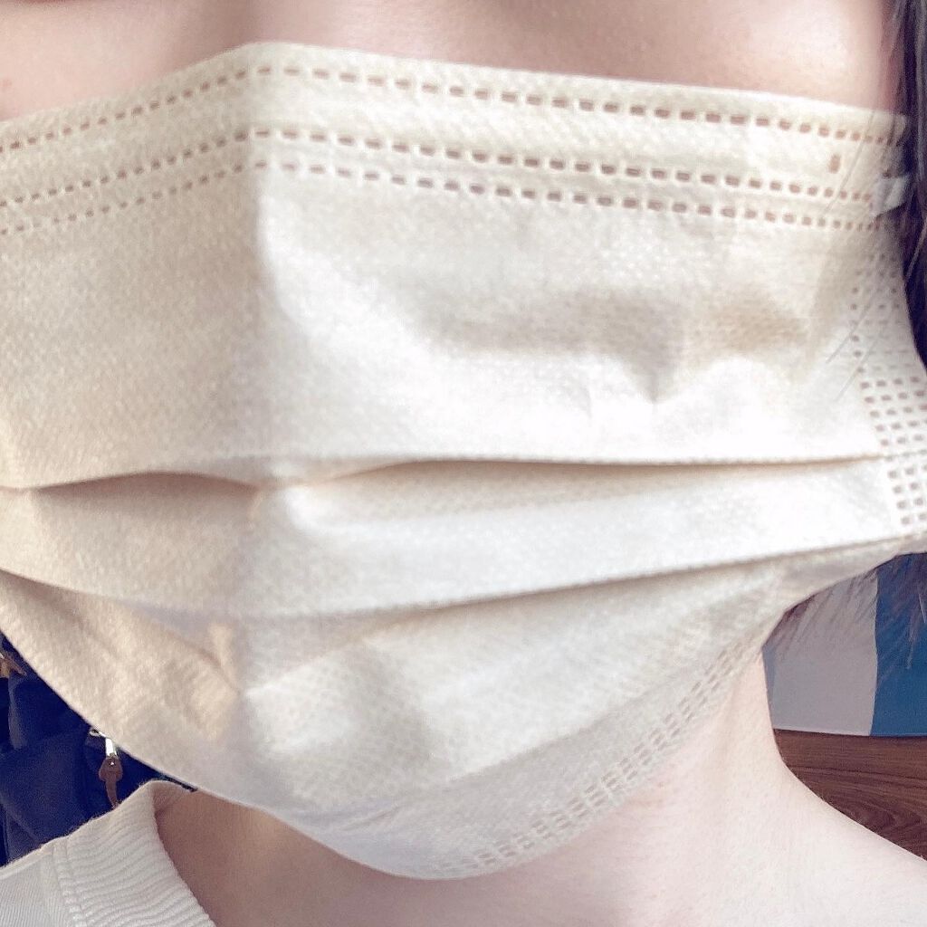 不織布 カラーマスク/Picool/マスクを使ったクチコミ(3枚目)