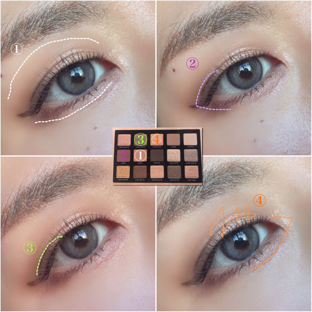 グラムパレット/Natasha Denona/アイシャドウパレットを使ったクチコミ(3枚目)