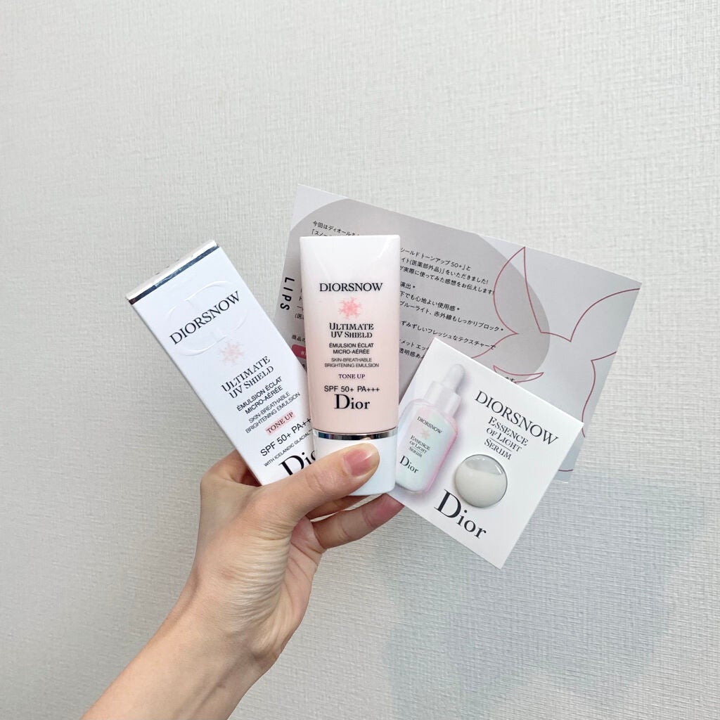 【旧】スノー アルティメット エッセンス オブ ライト/Dior/美容液を使ったクチコミ(1枚目)