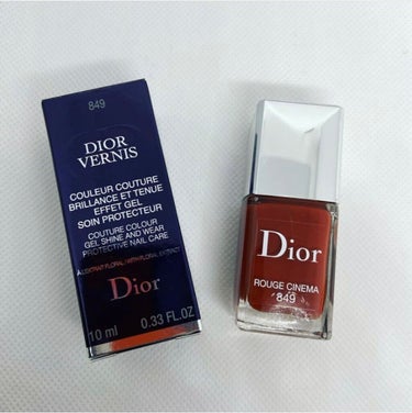 ディオール ヴェルニ 849 ルージュ シネマ/Dior/マニキュアを使ったクチコミ（1枚目）