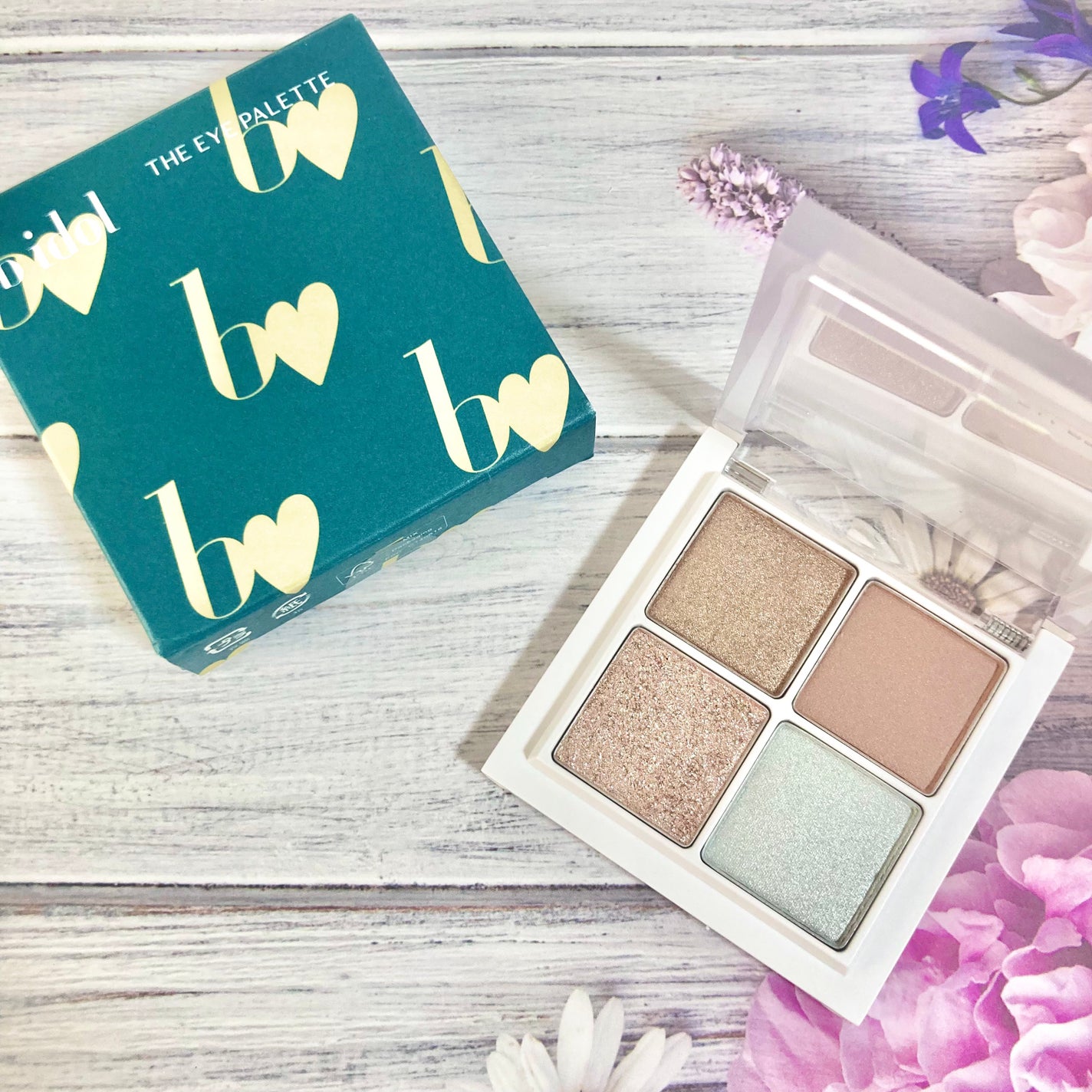 THE アイパレR/b idol/アイシャドウパレットを使ったクチコミ(1枚目)