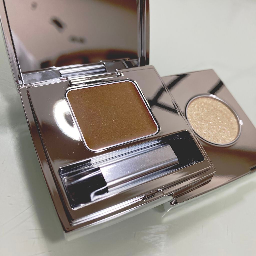 ザ ベージュライブラリー アイシャドウデュオ/RMK/ジェル・クリームアイシャドウを使ったクチコミ(2枚目)