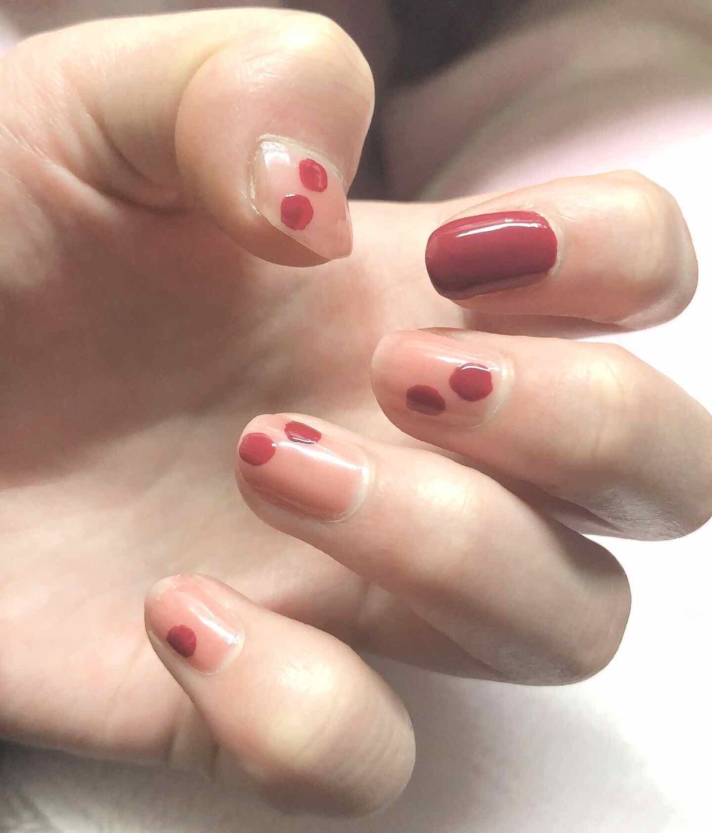 ネイルファンデーション/パラドゥ/マニキュアを使ったクチコミ(2枚目)