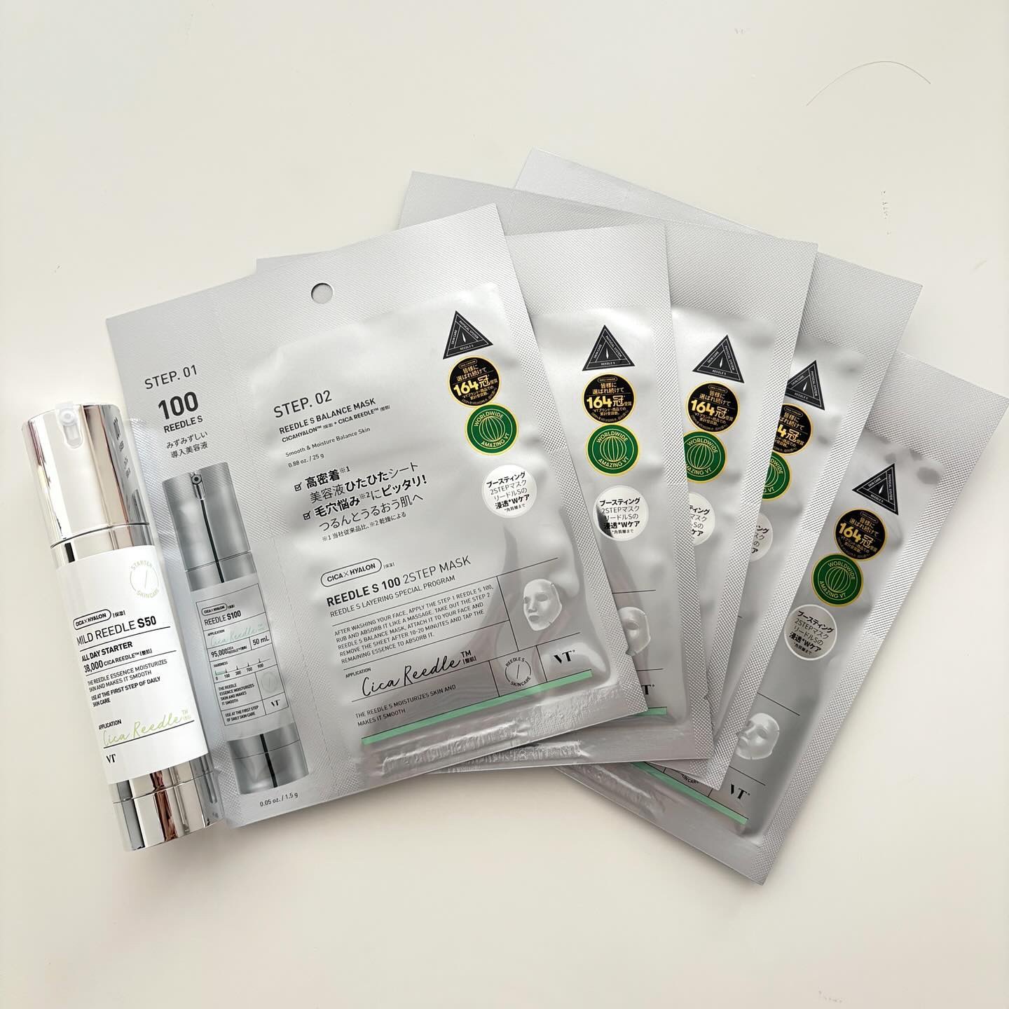 リードルS 100 2ステップマスク/VT/シートマスク・パックを使ったクチコミ（3枚目）