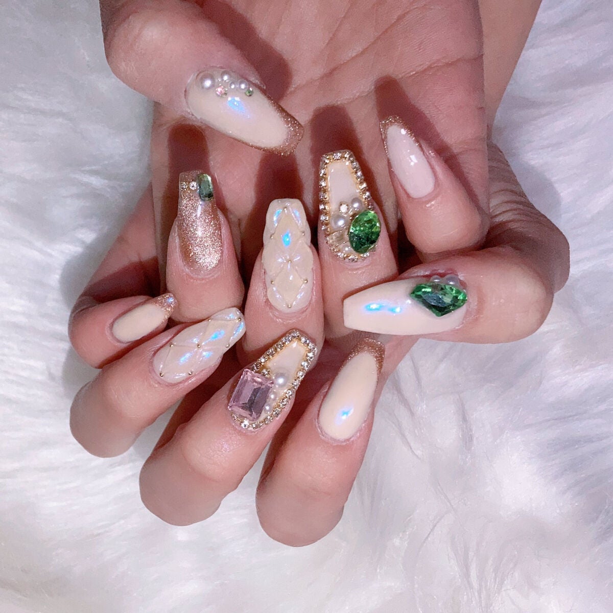 PEEL OFF BASE #8 【ポリコ】/ARKEY TOKYO/ジェルネイルを使ったクチコミ(3枚目)