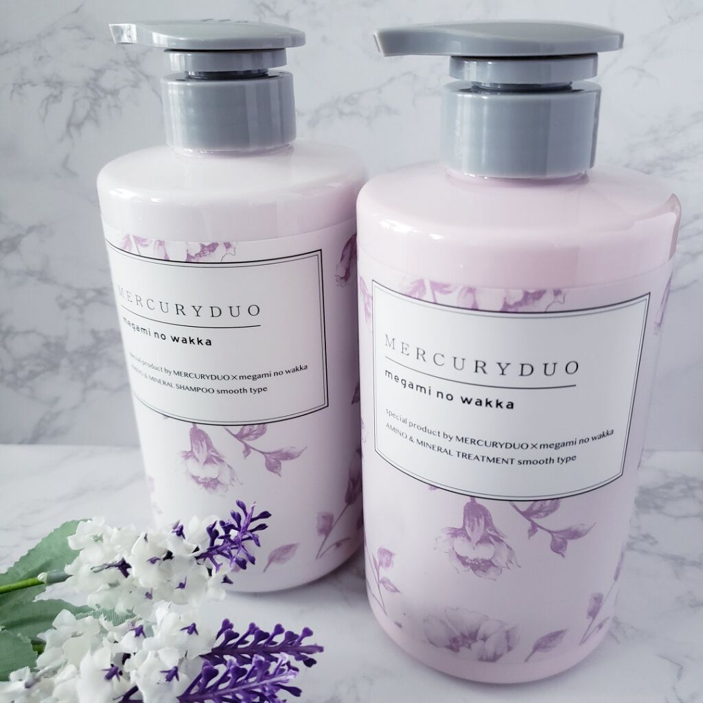 MERCURYDUO シャンプー【スムース】・トリートメント【スムース】/R&amp;/市販シャンプーを使ったクチコミ（1枚目）