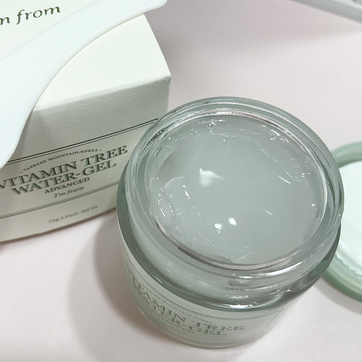 ビタミンウォータージェルアドバンスド/I'm from/フェイスクリームを使ったクチコミ（2枚目）