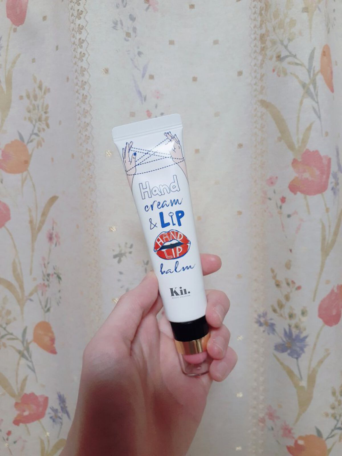 ナチュラルパフュームドハンドクリーム&リップバーム/Kii Cosme/リップバームを使ったクチコミ(1枚目)