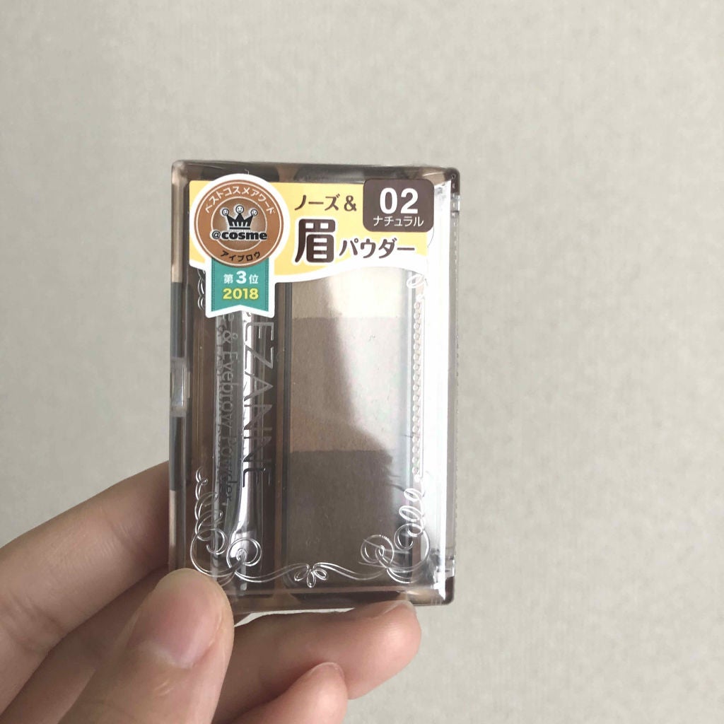 ノーズ&アイブロウパウダー/CEZANNE/パウダーアイブロウを使ったクチコミ(1枚目)