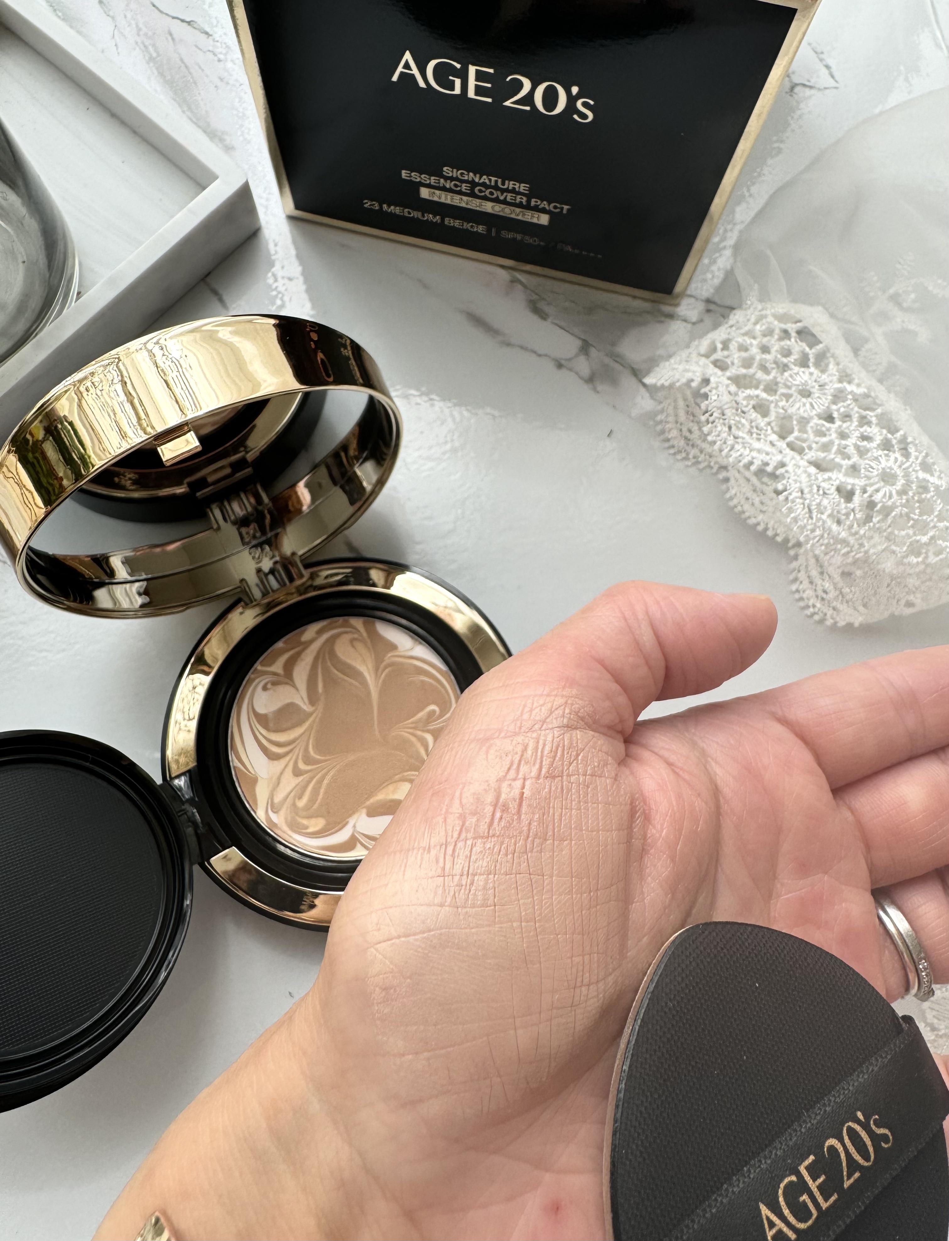 SIGNATURE ESSENCE COVER PACT　/AGE20’s/クリーム・エマルジョンファンデーションを使ったクチコミ（3枚目）