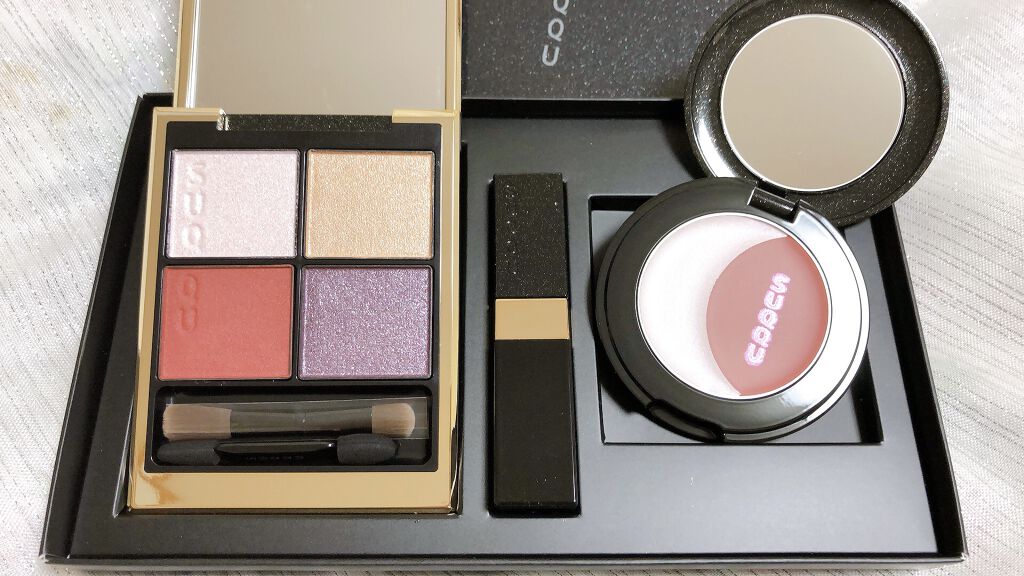 ホリデー メイクアップ キット A/B/SUQQU/メイクアップキットを使ったクチコミ（2枚目）