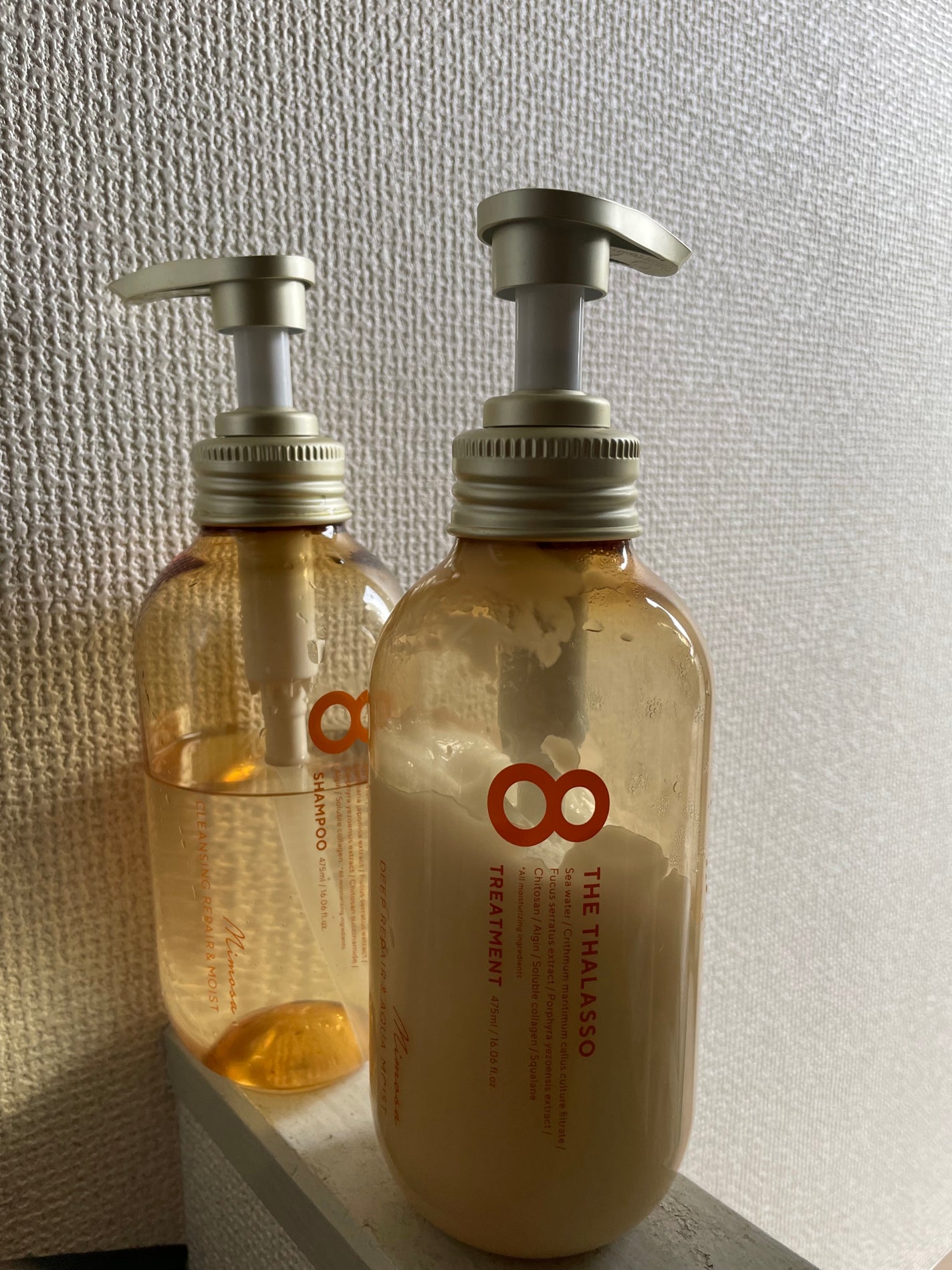 モイストシャンプー&モイストトリートメント ミニプレシャンプー付き 限定キット ミモザの香り/エイトザタラソ/その他キットセットを使ったクチコミ(1枚目)