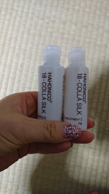 ハホニココラシルク18シャンプー/トリートメント/ハホニコハッピーライフ/サロンシャンプーを使ったクチコミ(1枚目)