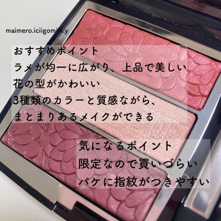 トリオ ブリック パレット<ピュア グロウ>/Dior/アイシャドウパレットを使ったクチコミ(4枚目)