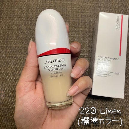 エッセンス スキングロウ ファンデーション/SHISEIDO/リキッドファンデーションを使ったクチコミ(2枚目)