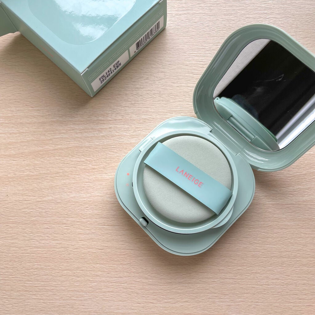 ネオクッション マット/LANEIGE/クッションファンデーションを使ったクチコミ(8枚目)