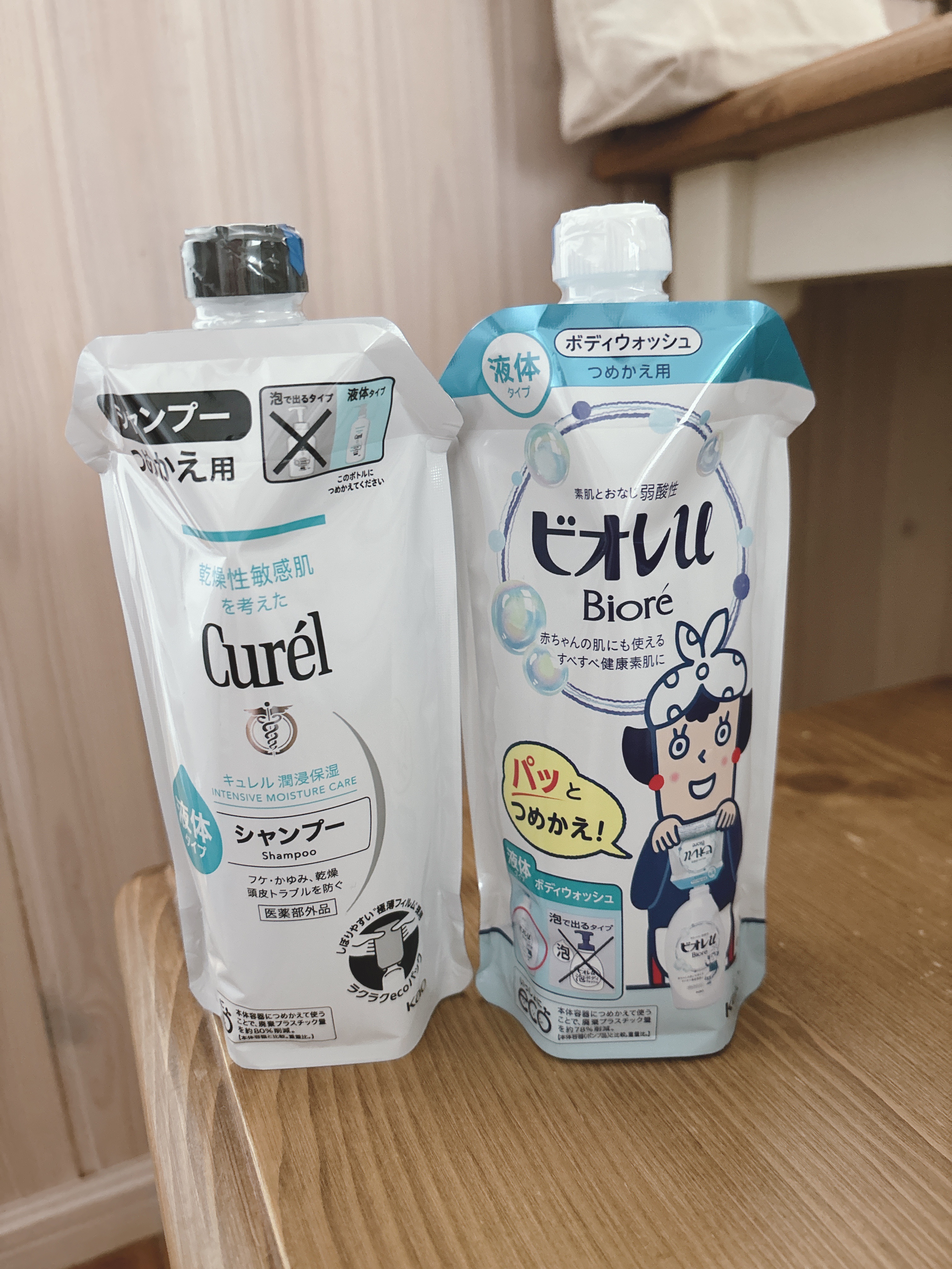 やさしいフレッシュフローラルの香り 微香性/ビオレu/ボディソープを使ったクチコミ（1枚目）